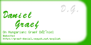 daniel graef business card